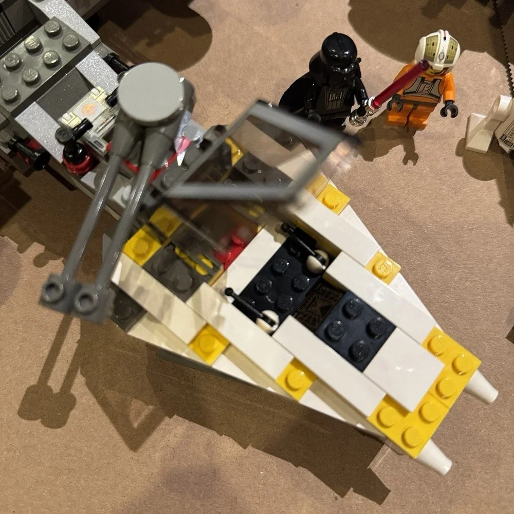 LEGO Star Wars 7150 TIE Fighter & Y-Wing – Complete w/ Box & Instructions - Picture 3 of 16